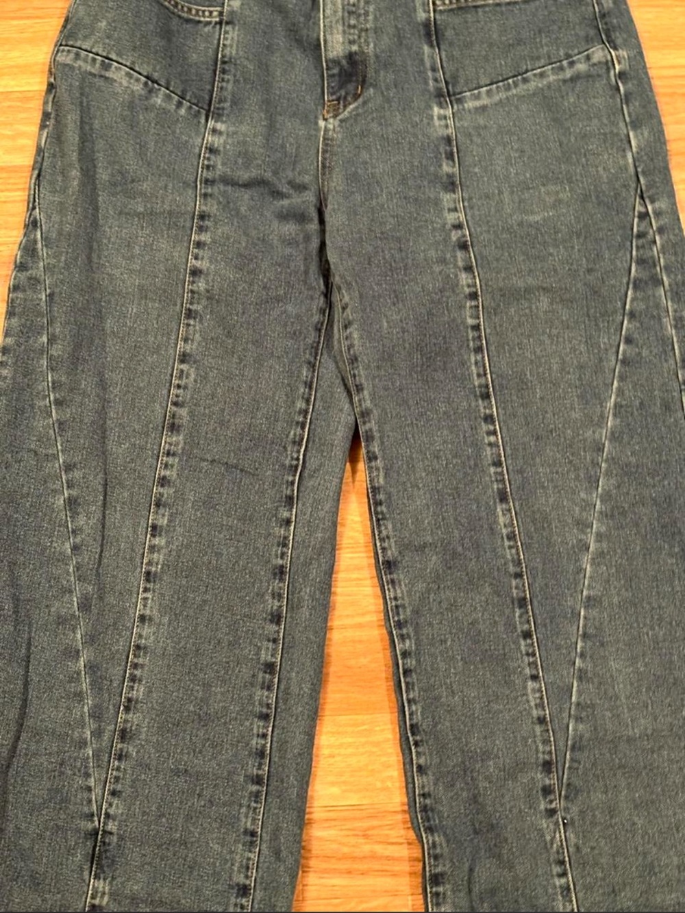 Cider Blue Wide-Leg Jeans - Picture 4 of 5